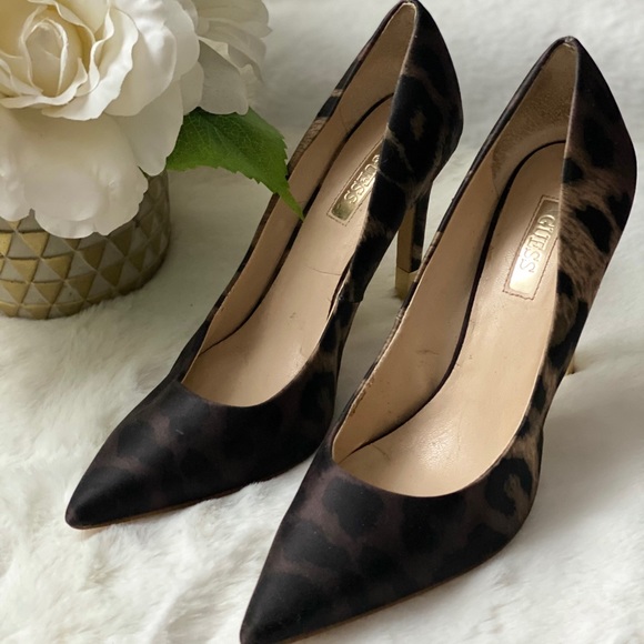 Leopard Print Heels - Picture 2 of 4